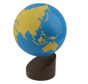Globe of Land & Water Sandpaper-0