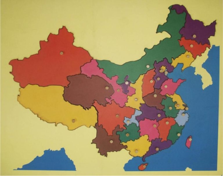 Puzzle Map Of China Play‘nlearn Educational Resources