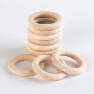 Wooden Rings (10pcs)-0