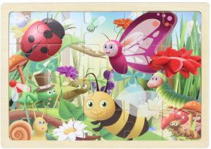 Insects Jigsaw Puzzle (20pcs)-0
