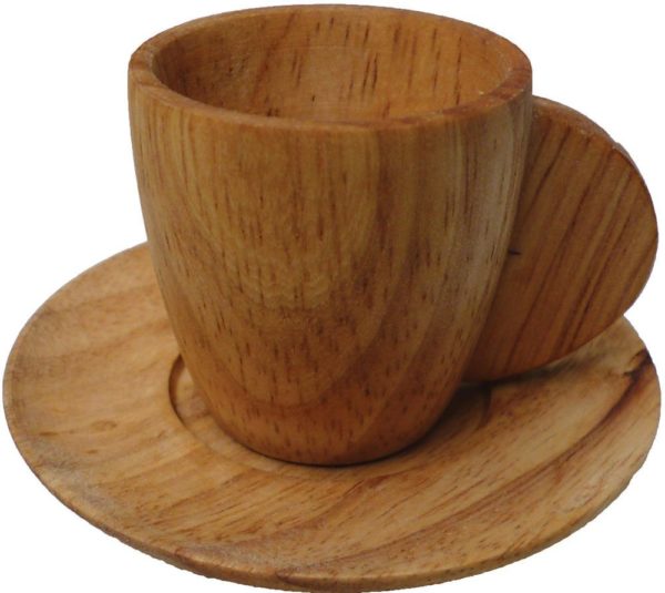 Wooden Tea Set (11pcs)-11344
