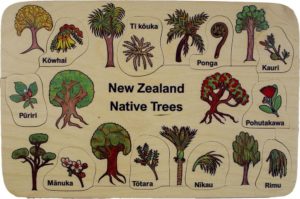 NZ Native Trees Puzzle (10pcs)-0
