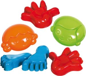 Hand, Feet and Face Sand Moulds (6pcs)-0